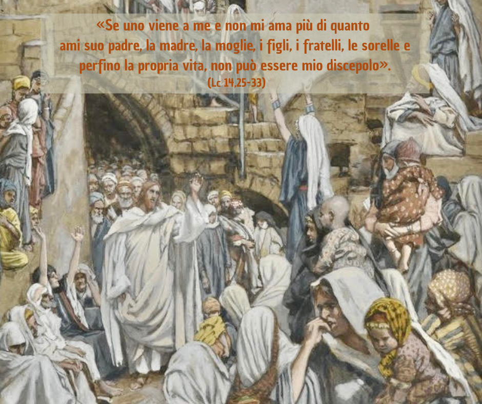 07 settembre – 23^ domenica del Tempo Ordinario – Anno C